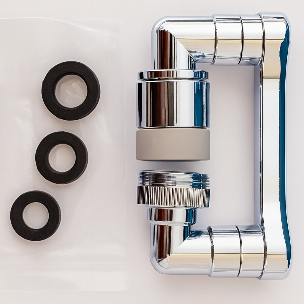 Lot de 2 FluxFlex — Tête de robinet rotative 1080°, 2 modes, anti-éclaboussures 💧