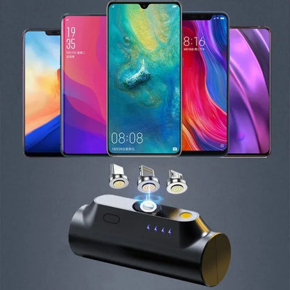 🔋 Mini Portable Power Bank 5000mAh – Compact & Magnétique