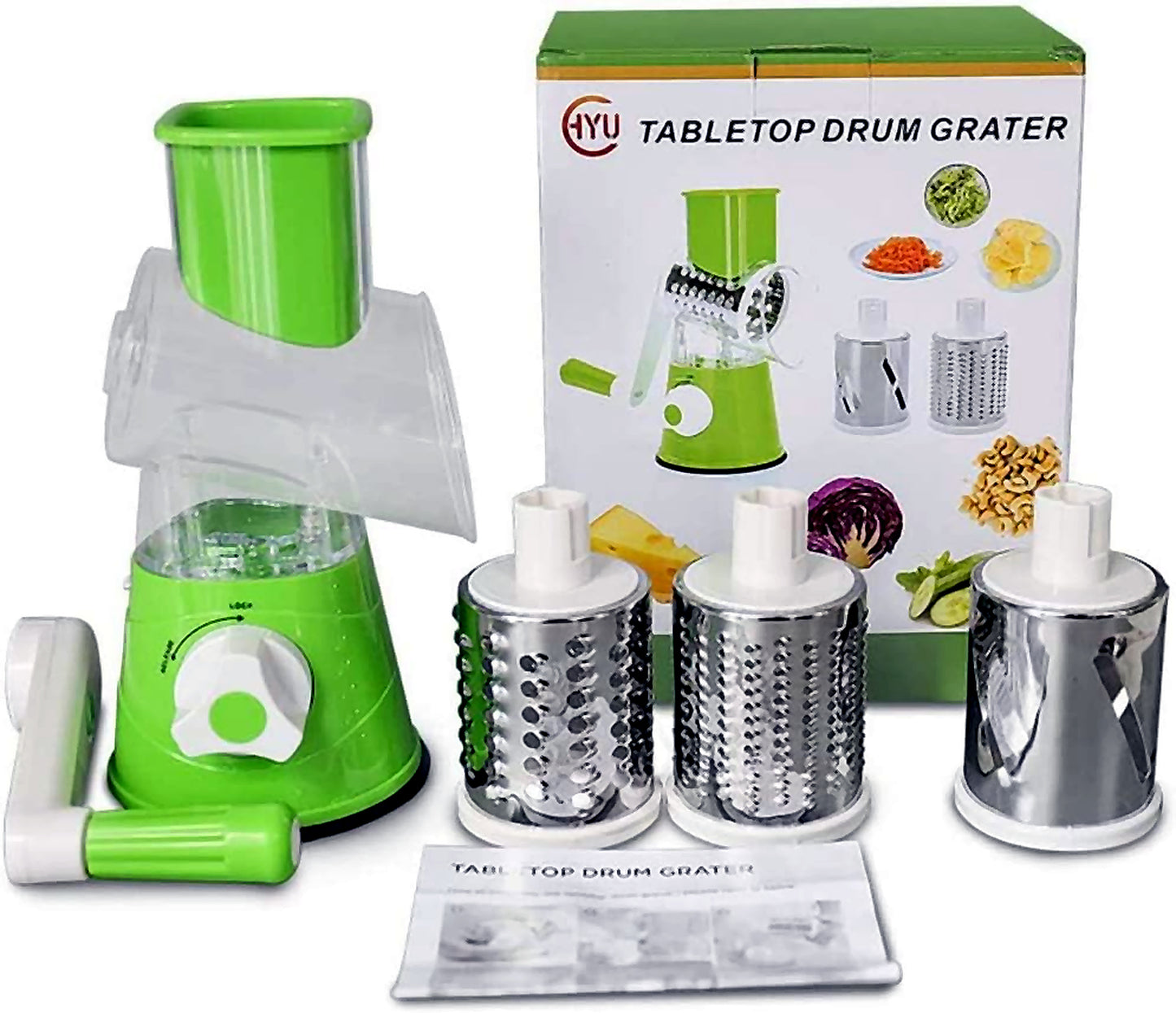 CoupChef — Coupe-légumes 3 lames inox, râpe à fromage 🥕🧀