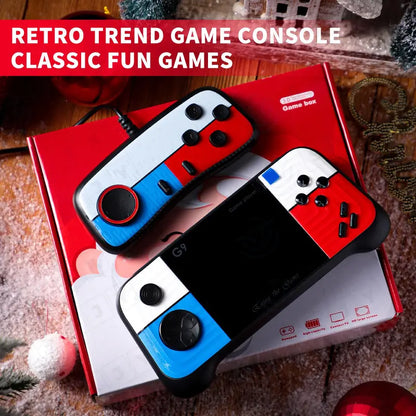🎮 G9 Console Rétro Portable – 666 Jeux Intégrés + Écran HD 3" + 1 Manettes + Sortie TV