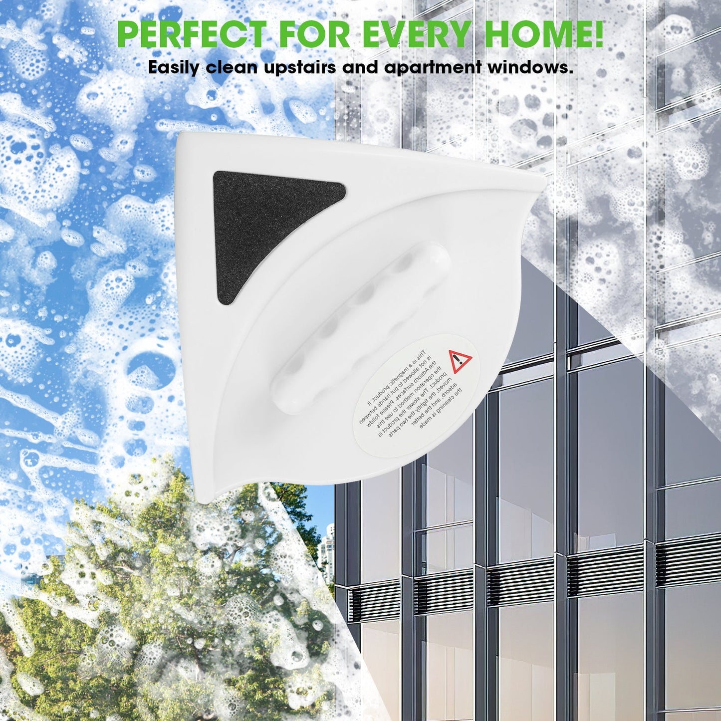 ✨ Balai Magnétique Double-Face 🧽🧲 – Nettoyez vos vitres des deux côtés en un seul geste