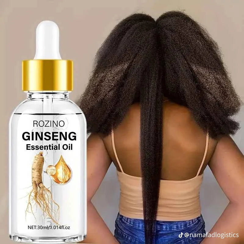 🌿✨ Disaar Huile Essentielle de Ginseng – 3-en-1 Multi-Usage Cheveux Corps Ongles 💛 Anti-Âge & Anti-Rides – 120 ml ✨