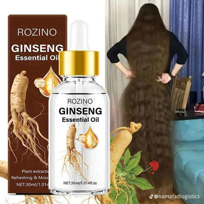 🌿✨ Disaar Huile Essentielle de Ginseng – 3-en-1 Multi-Usage Cheveux Corps Ongles 💛 Anti-Âge & Anti-Rides – 120 ml ✨