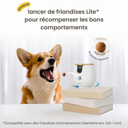 🐶🐱📹 Caméra Intelligente 360° pour Animaux – Surveillance 2K QHD, Suivi Automatique & Interaction à Distance 🦴💬✨