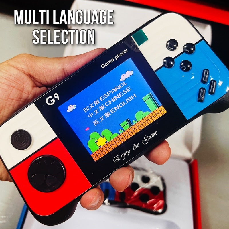 🎮 G9 Console Rétro Portable – 666 Jeux Intégrés + Écran HD 3" + 1 Manettes + Sortie TV