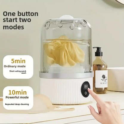 🧺 Mini Machine à Laver Portable et Rechargeable