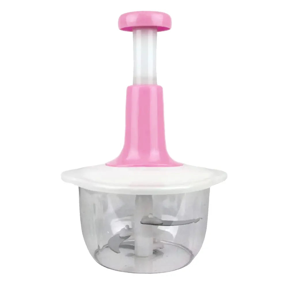 🥩🔪 Hachoir Multifonction Manuel – Viande, Légumes, Tranchage & Découpe Rotative 🥕🍏