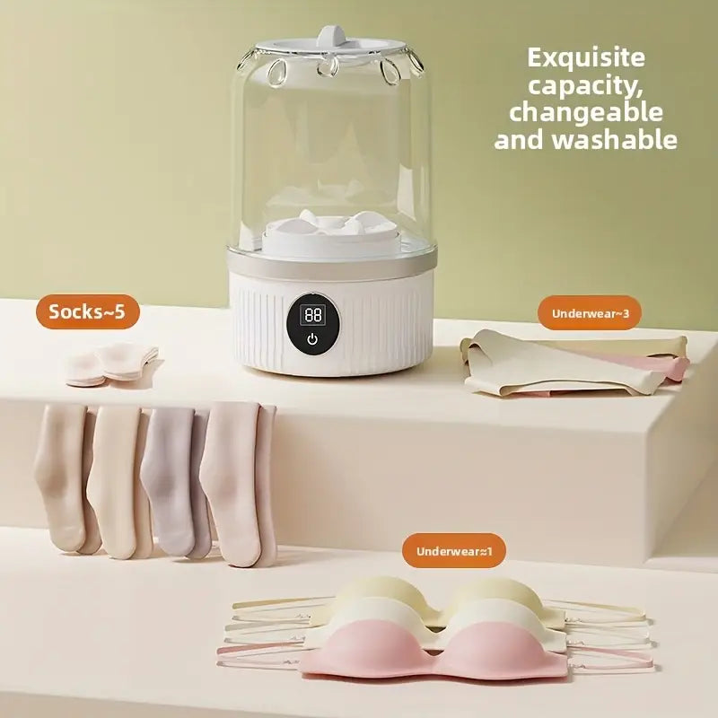 🧺 Mini Machine à Laver Portable et Rechargeable