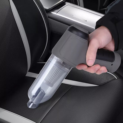 🚗🏠 Aspirateur sans fil Automobile & Maison — Mini aspirateur portatif 120 W, 5000 Pa, USB rechargeable, léger, sec & humide, brosse 2-en-1