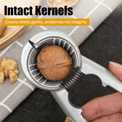 🥜💥 Casse-Noix Multifonction 💥🥔🐿️ Ouvre Noix, 🌰Amandes, Pistaches & Pécan –  🥑 Ultra-Résistant – 🛠️🥔✨ Aluminium Inoxydable Solide & Ultra Confort 👌 LOT DE 2 🥜✨ 1 article = 2 pièces